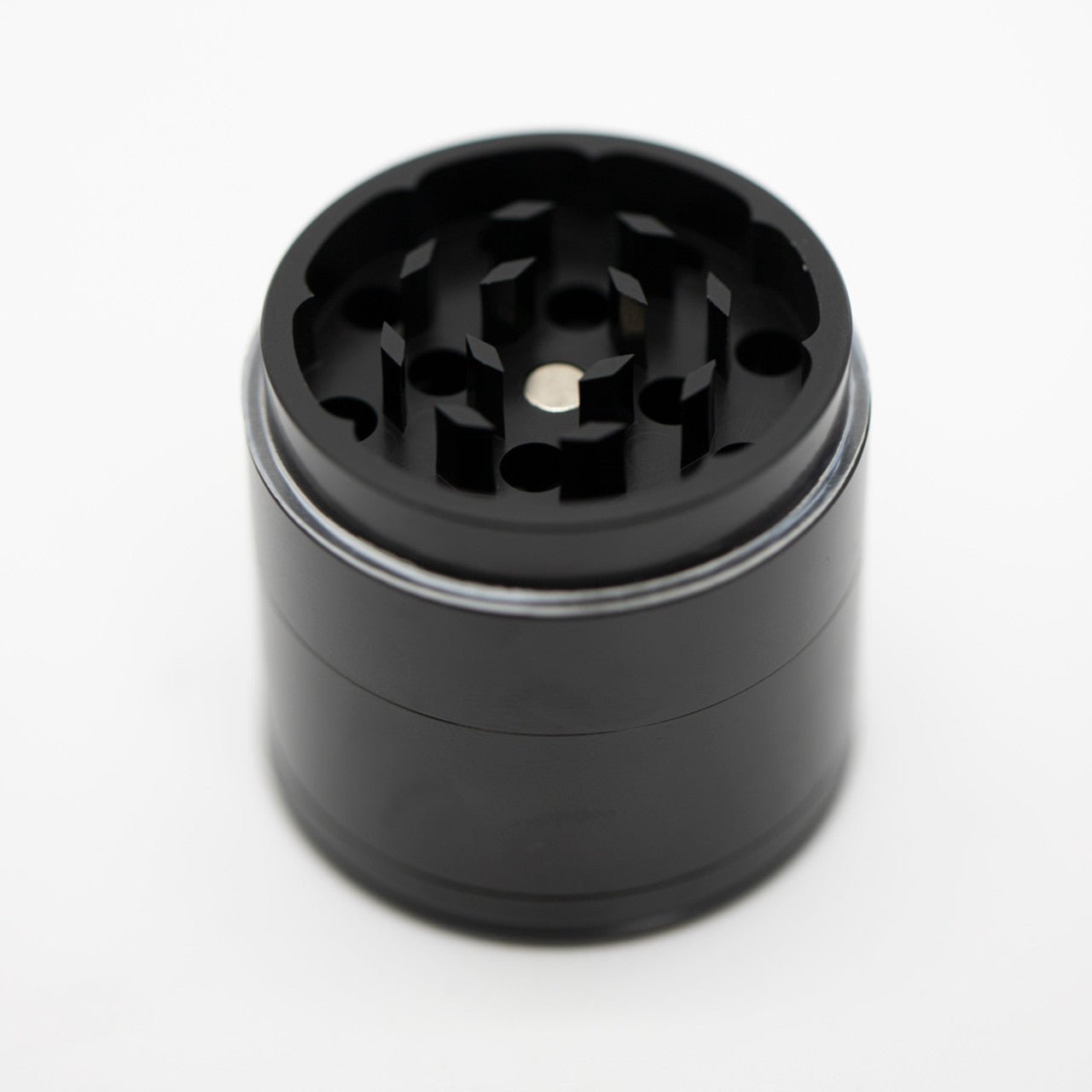 Waterfall 4-Piece Dry Herb Grinder with Removable Screen - Gloss (43mm) - Image 8