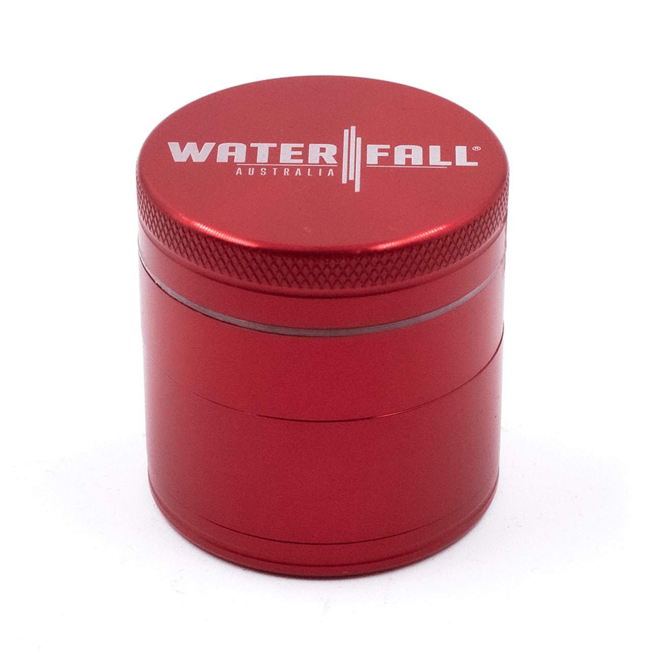 Waterfall 4-Piece Dry Herb Grinder with Removable Screen - Gloss (43mm) - Image 2