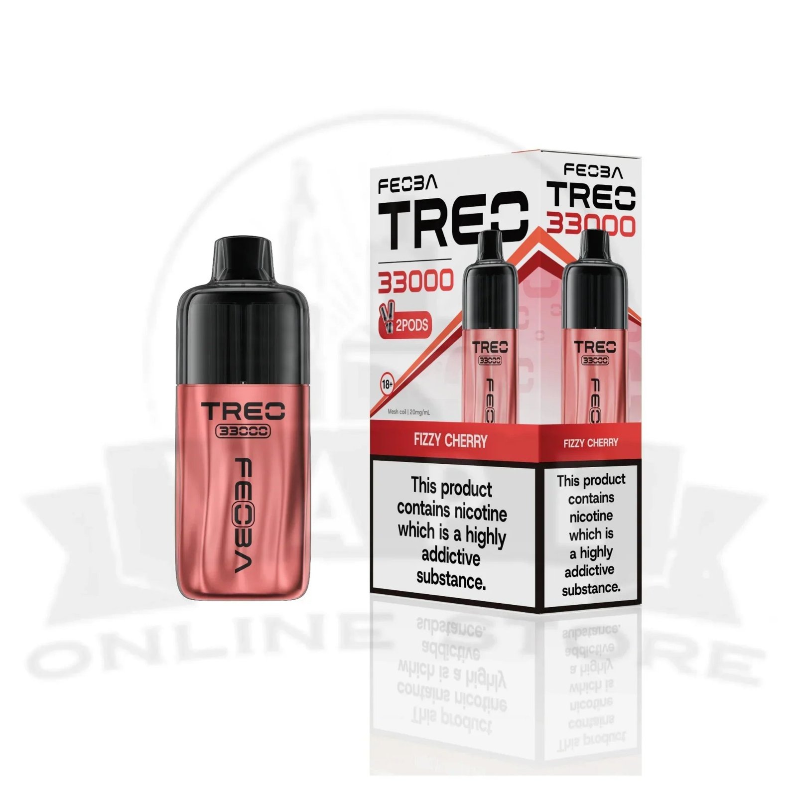 feoba treo 33000 puffs prefilled pod kit