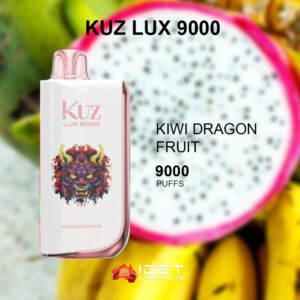 KUZ LUX KIWI DRAGON FRUIT – 9000 PUFFS