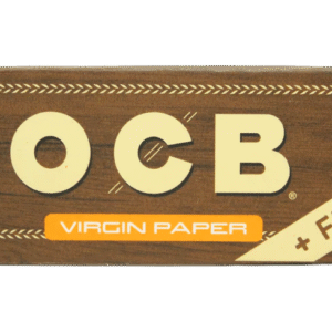 OCB Rolling Papers - Virgin Unbleached 1¼ Size w/ Filters