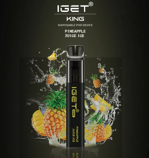 IGET KING PINEAPPLE JUICE ICE – 2600 PUFFS