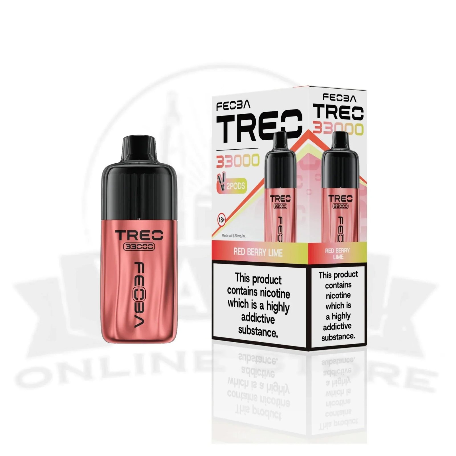feoba treo 33000 puffs prefilled pod kit