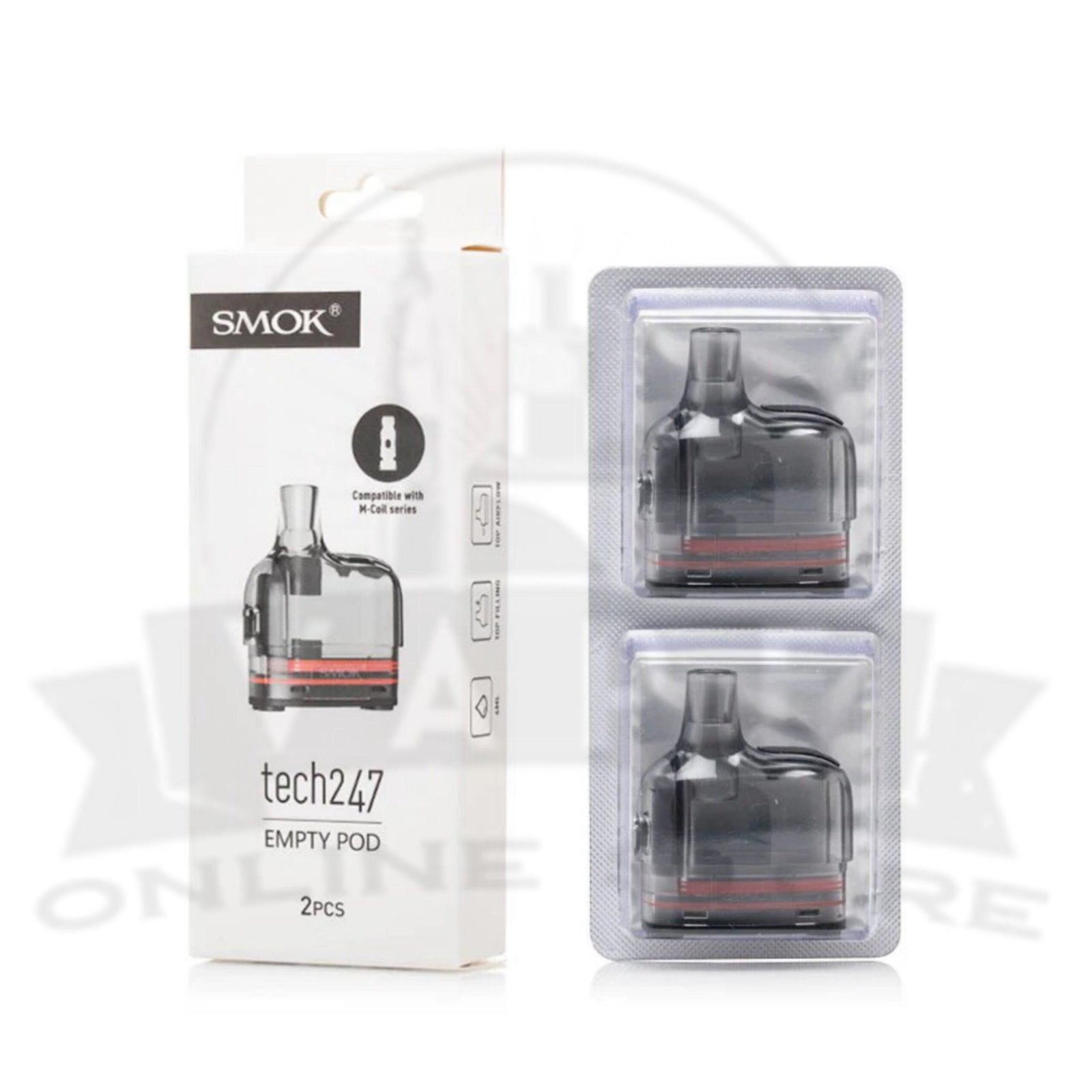 SMOK Tech247 Replacement Pods | Pack Of 2