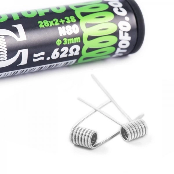 Dual Core Fused Clapton Coils 10pcs – Wotofo - Image 3