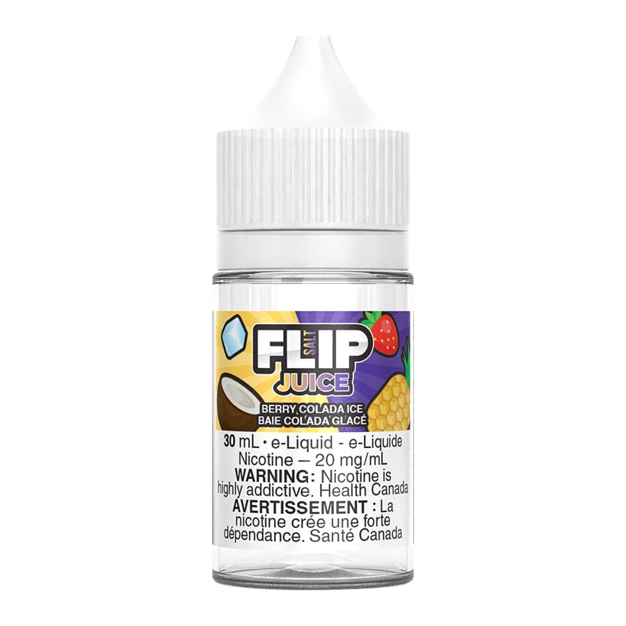 Flip Juice Salt-Nic E-Liquid - Berry Colada Ice 30ml
