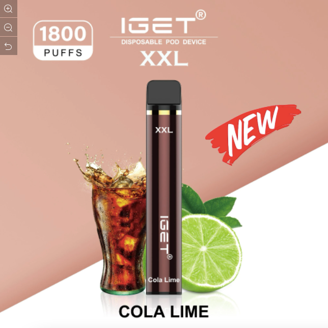 IGET XXL COLA LIME – 1800 PUFFS