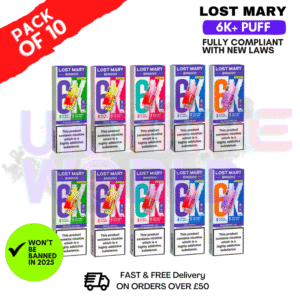 Lost Mary 6K Puff 6000 Pod Kit - BOX OF 10