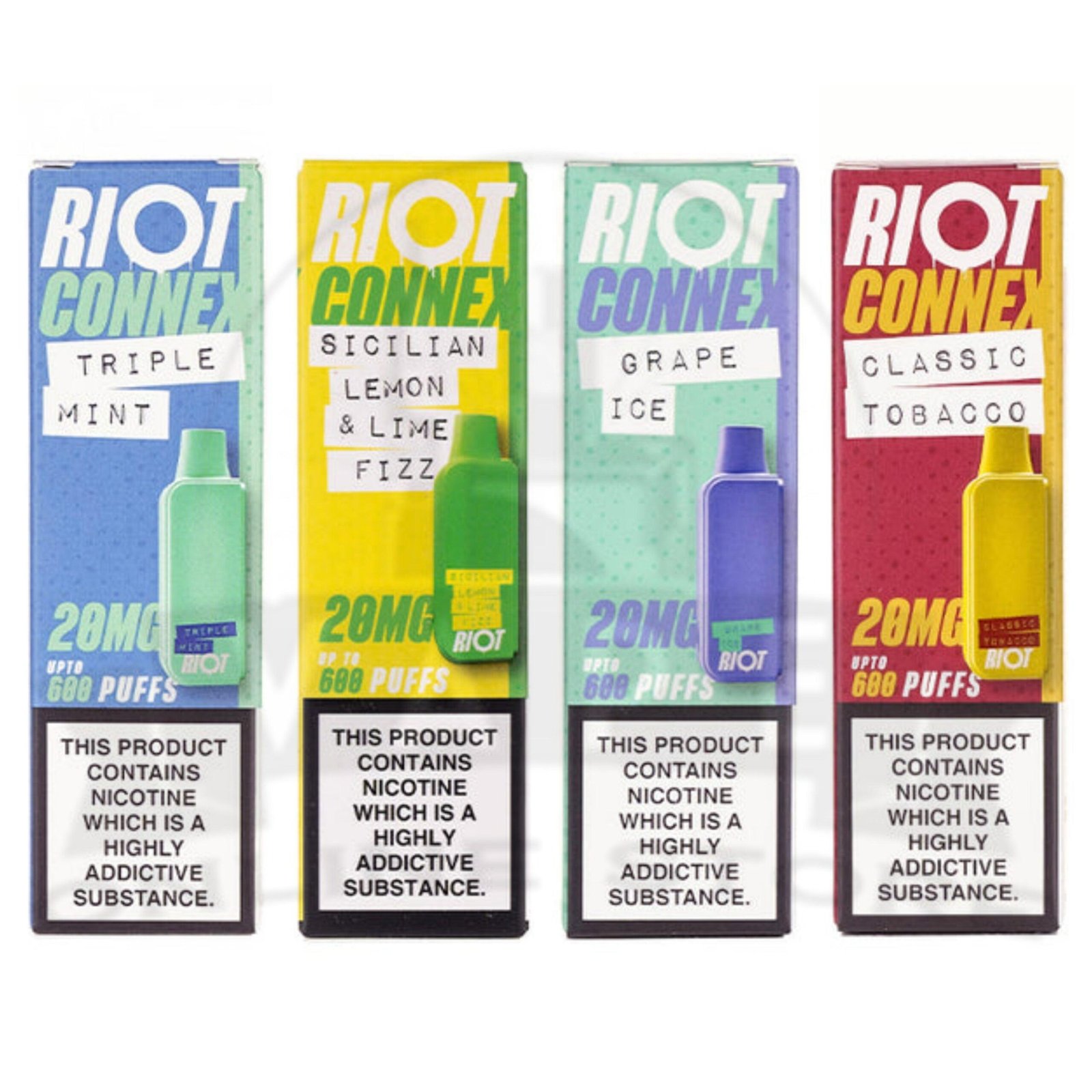 Riot Connex Prefilled Vape Pods