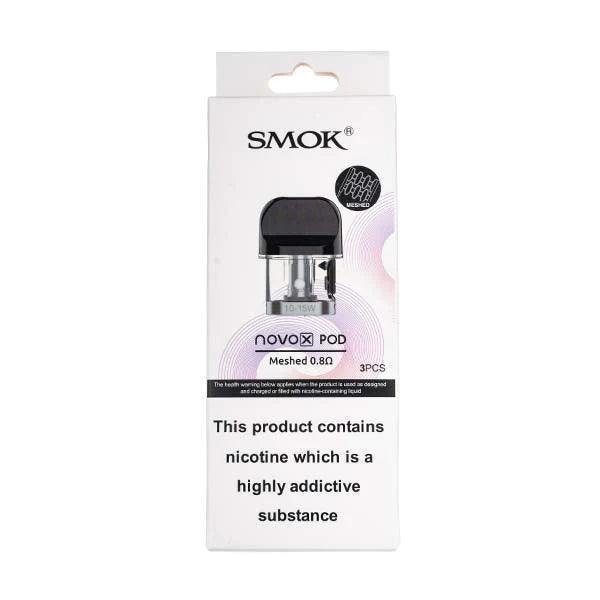 SMOK Novo X Replacement Pods | Pack Of 3 - Image 2