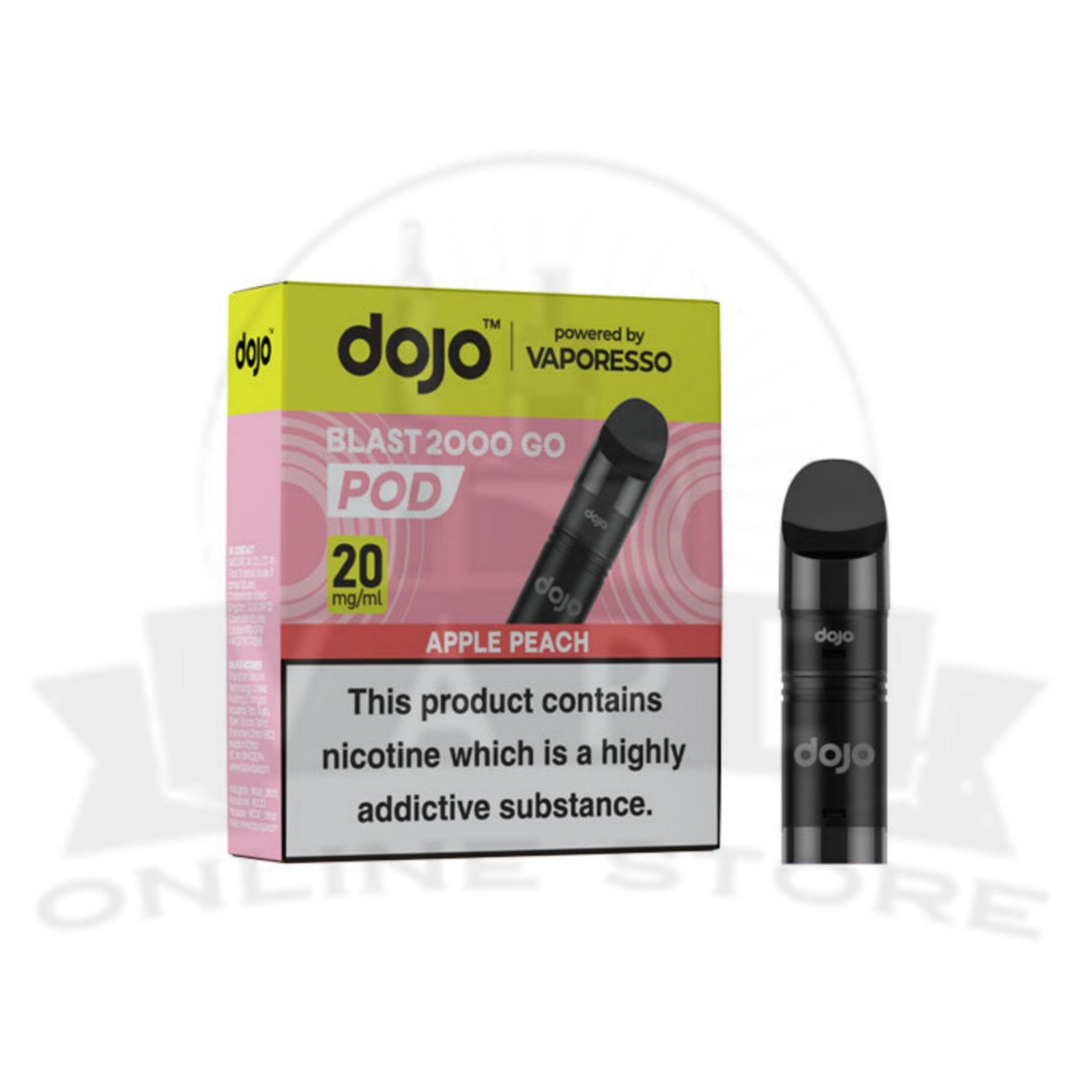 vaporesso dojo blast 2000 go prefilled replacement pods