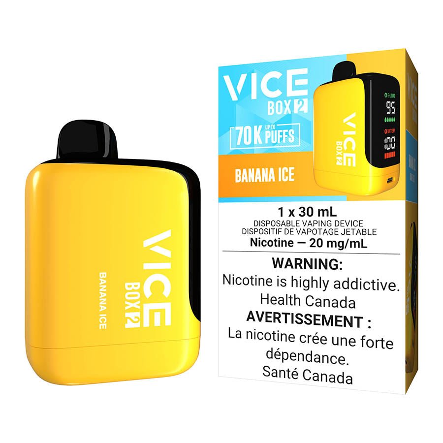 Vice Box 2 Disposable Vape Device - Banana Ice